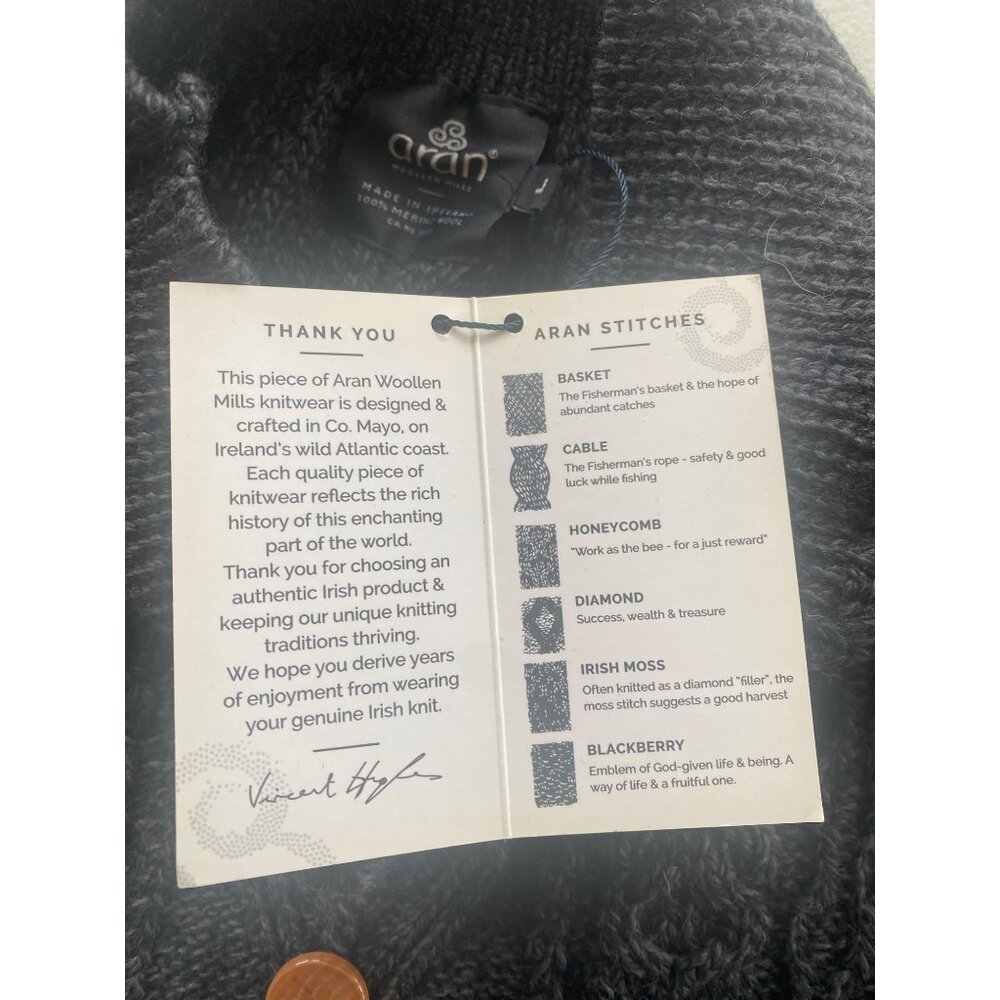 NWT Aran Merino Mini Skirt Charcoal Gray Women's Large MSRP$89 - Picture 7 of 14
